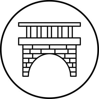 Bina. Web simgesi basit illüstrasyon