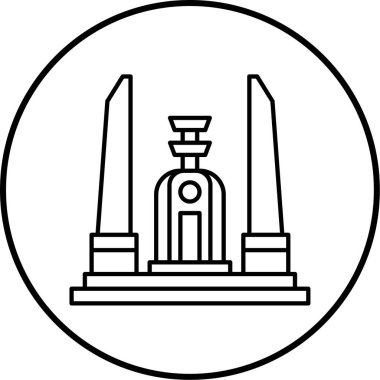 Yapı simgesinin vektör illüstrasyonu