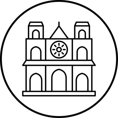 Yapı simgesinin vektör illüstrasyonu