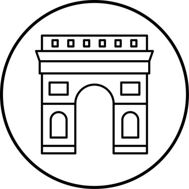 Yapı simgesinin vektör illüstrasyonu