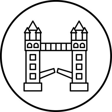 Yapı simgesinin vektör illüstrasyonu