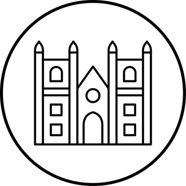 Yapı simgesinin vektör illüstrasyonu