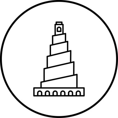 Kişisel ve ticari kullanım için resim simgesi. kule 