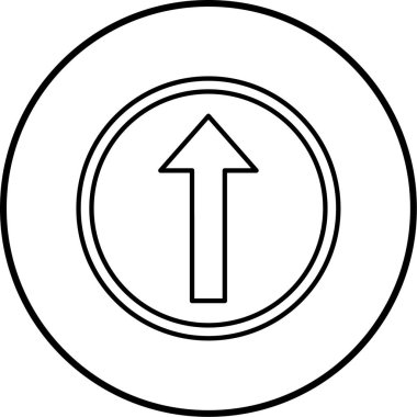 ok simgesinin vektör illüstrasyonu