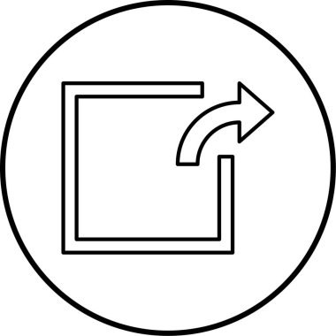 ok simgesinin vektör illüstrasyonu