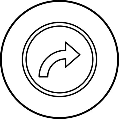 ok simgesinin vektör illüstrasyonu