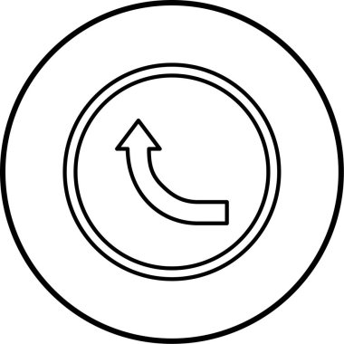 ok simgesinin vektör illüstrasyonu