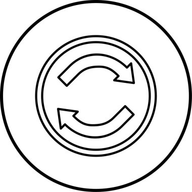 ok simgesinin vektör illüstrasyonu