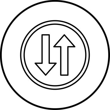 ok simgesinin vektör illüstrasyonu