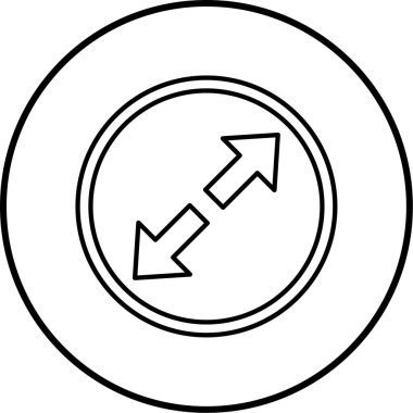 ok simgesinin vektör illüstrasyonu