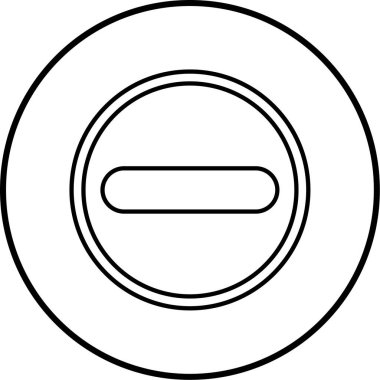 vektör çizim dur simgesi