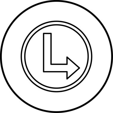 ok simgesinin vektör illüstrasyonu