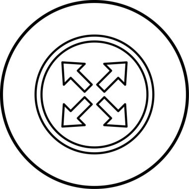 ok simgesinin vektör illüstrasyonu