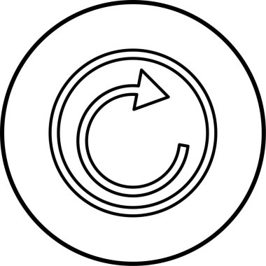 ok simgesinin vektör illüstrasyonu