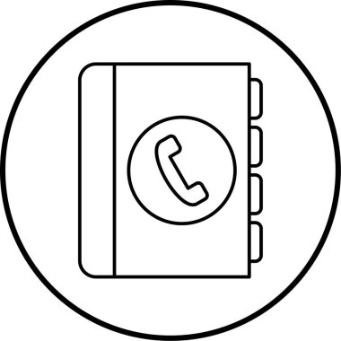 Kitap. Web simgesi basit illüstrasyon