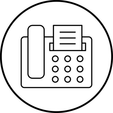 Kişisel ve ticari kullanım telefonu için resim simgesi