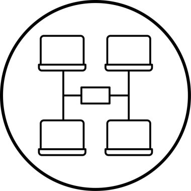 seo modern simgesinin vektör illüstrasyonu