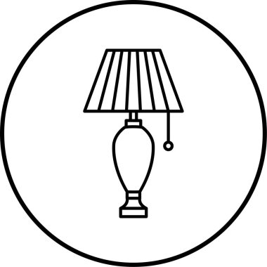 lamba ikonu vektör illüstrasyonu