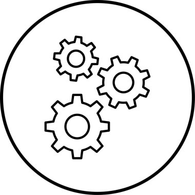 seo modern simgesinin vektör illüstrasyonu