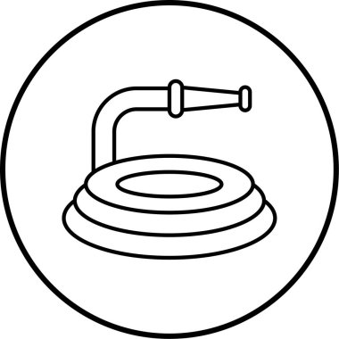 Ekoloji ikonu, bahçe vektörü ikonu vektör illüstrasyonu    