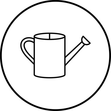 Ekoloji ikonu, bahçe vektörü ikonu vektör illüstrasyonu