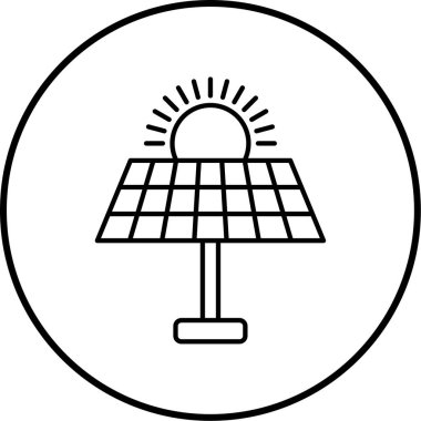 Ekoloji ikonu, bahçe vektörü ikonu vektör illüstrasyonu  