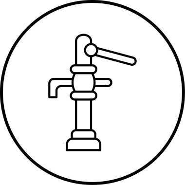 Ekoloji ikonu, bahçe vektörü ikonu vektör illüstrasyonu