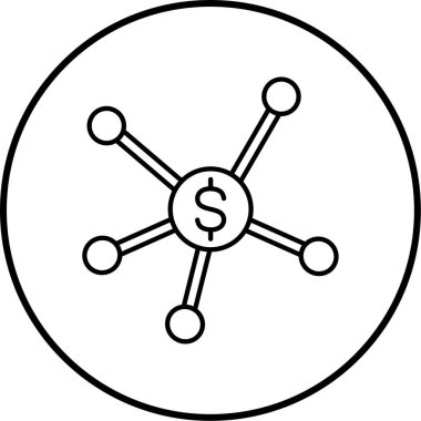 seo modern simgesinin vektör illüstrasyonu