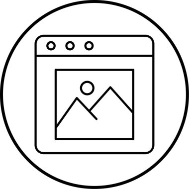 seo modern simgesinin vektör illüstrasyonu