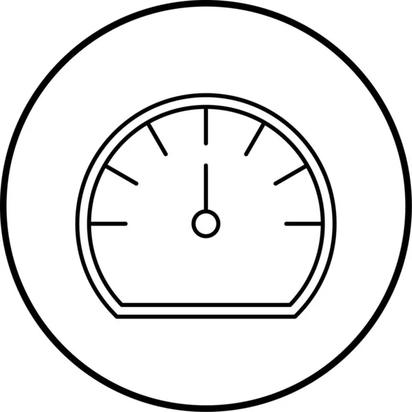 钟表Web图标简单说明 — 图库矢量图片