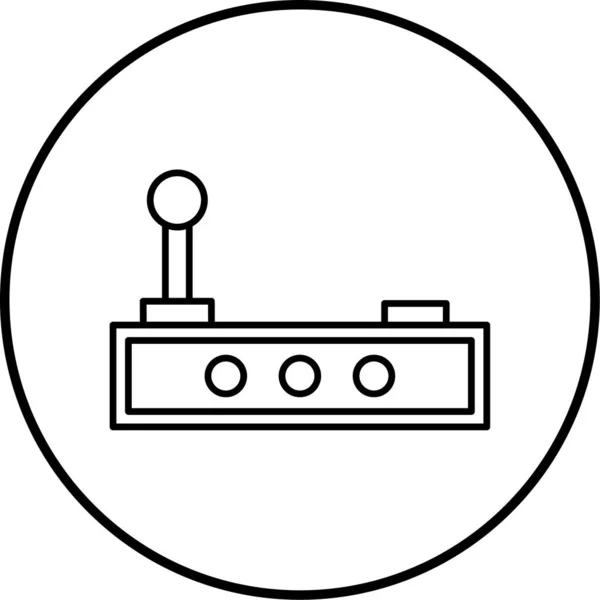 Illustration Control System Icon — ストックベクタ