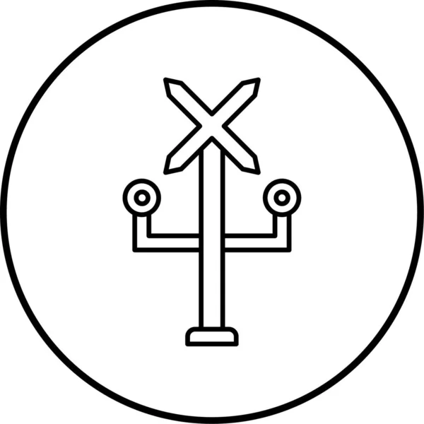 Vektor Illustration Des Straßensymbols — Stockvektor