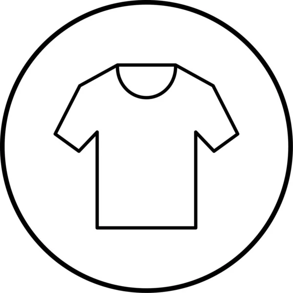 Shirt Design Simples Ilustração Vetorial —  Vetores de Stock
