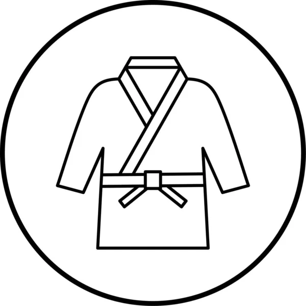 Icona Dell Abbigliamento Illustrazione Vettoriale — Vettoriale Stock