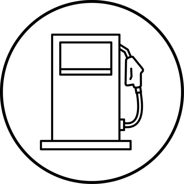 Illustration Gas Icon — 스톡 벡터