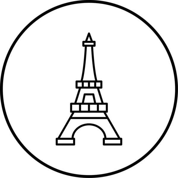 塔のアイコンのベクトル図 — ストックベクタ