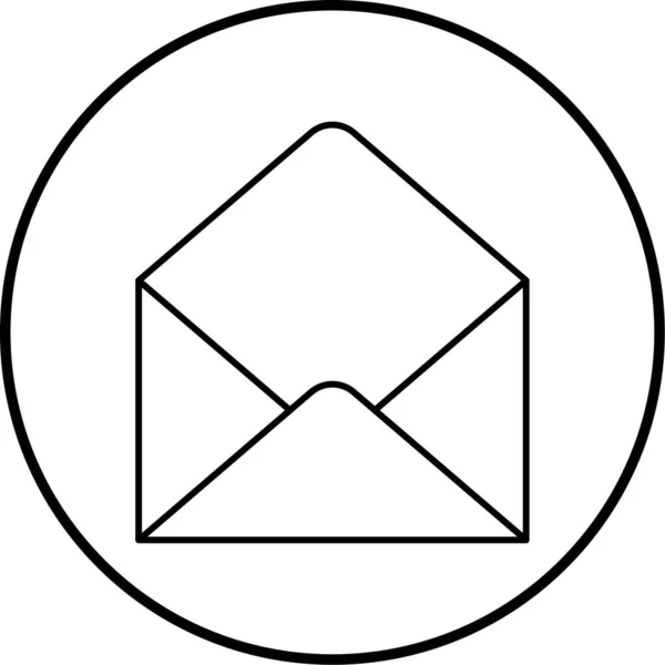 メールアイコンのベクトル図 — ストックベクタ