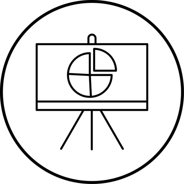 Vecteur Lcd Icône Illustration — Image vectorielle