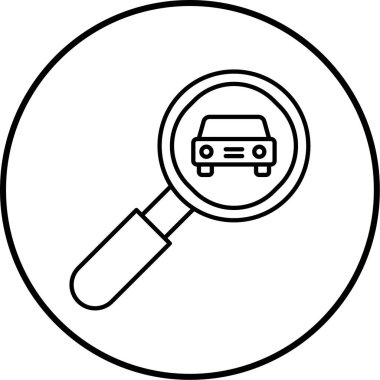 Arama motoru optimizasyon vektörü simgesi