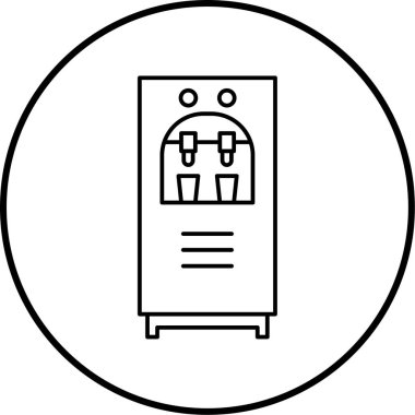 Modern b 'nin vektör illüstrasyonu eksik simgesi