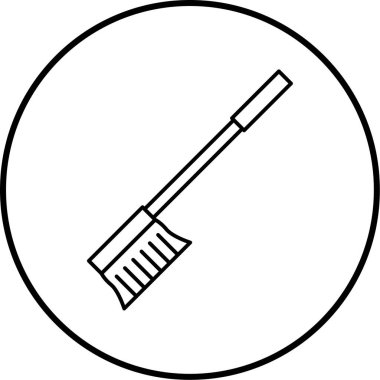 Modern b 'nin vektör illüstrasyonu eksik simgesi