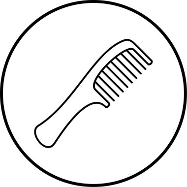 Tarak. Web simgesi basit illüstrasyon