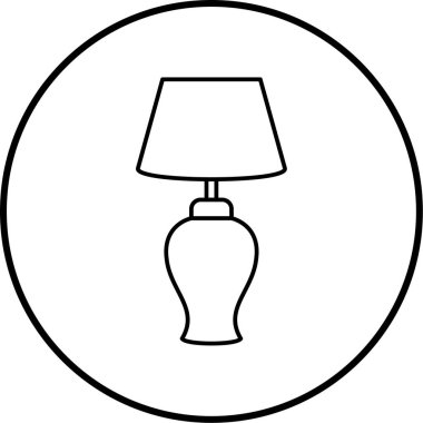 Lamba. Web simgesi basit illüstrasyon