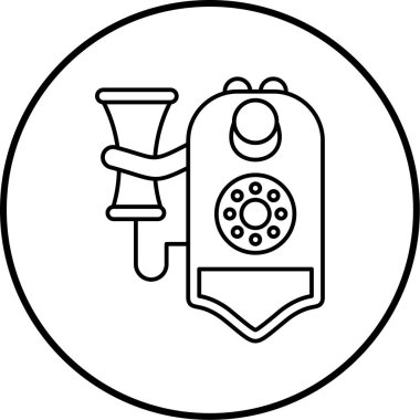 Kişisel ve ticari kullanım için güzel bir simgenin gösterimi.