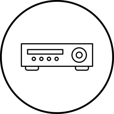 Ses. Web simgesi basit tasarım