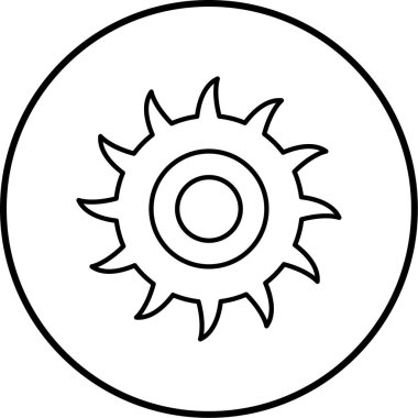 ayar simgesi vektör illüstrasyonu