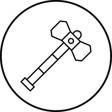 Tamir et. Web simgesi vektör illüstrasyonu