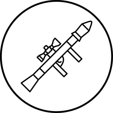 Bir silah simgesinin gösterimi