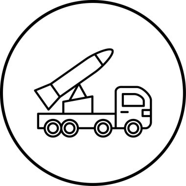 Silah simgesinin vektör illüstrasyonu