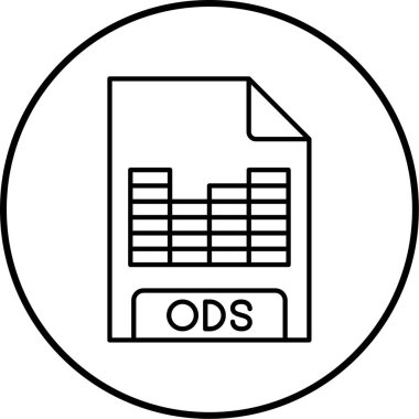 dosya biçimi simgesi, vektör illüstrasyonu